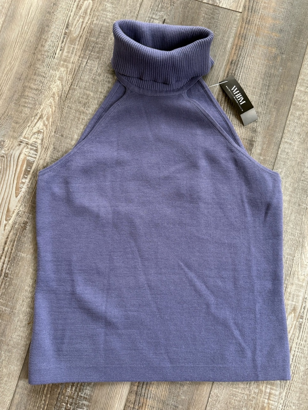 White House Black Market Halter Turtleneck Sweater Medium